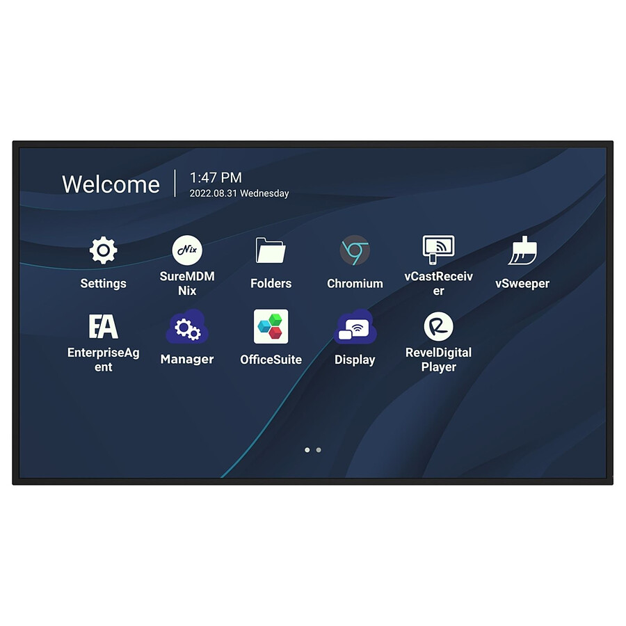 Écran dynamique ViewSonic CDE6530 - Ecran dynamique 4K UHD  