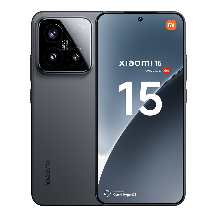 Smartphone reconditionné Xiaomi 15 5G (Noir) - 512 Go · Reconditionné