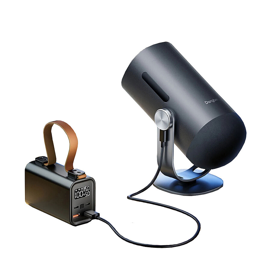 Vidéoprojecteur Dangbei Freedo Bundle Gris - DLP Led HD - 450 Lumens