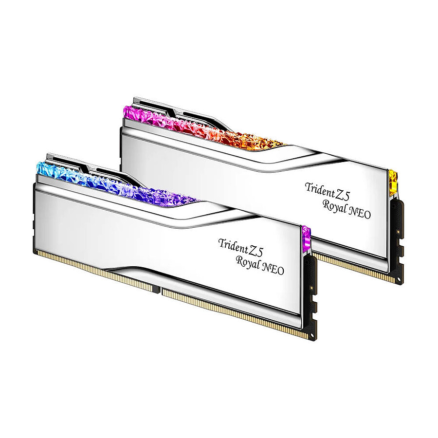 Mémoire G.Skill Trident Z5 Royal Neo - 2 x 16 Go (32 Go) - DDR5 7200 MHz - CL34