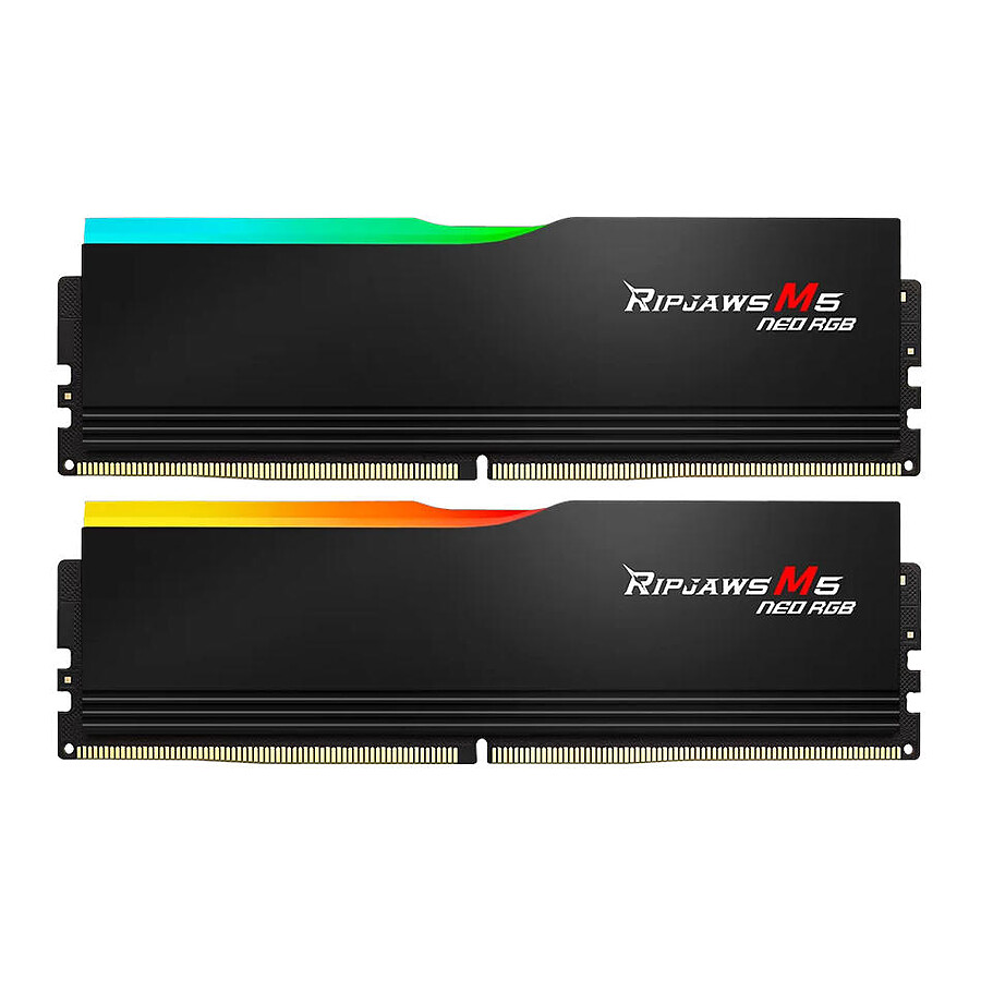 G.Skill Ripjaws M5 Neo RGB Black - 2 x 16 Go (32 Go) - DDR5 6000