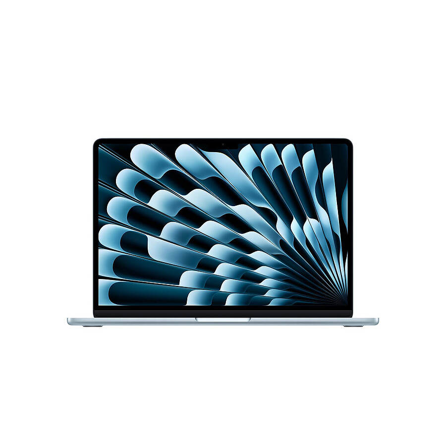 MacBook Apple MacBook Air M4 13 pouces (2025) Bleu ciel 16Go/512 Go (MC6T4FN/A-GPU10-512GB-70W)