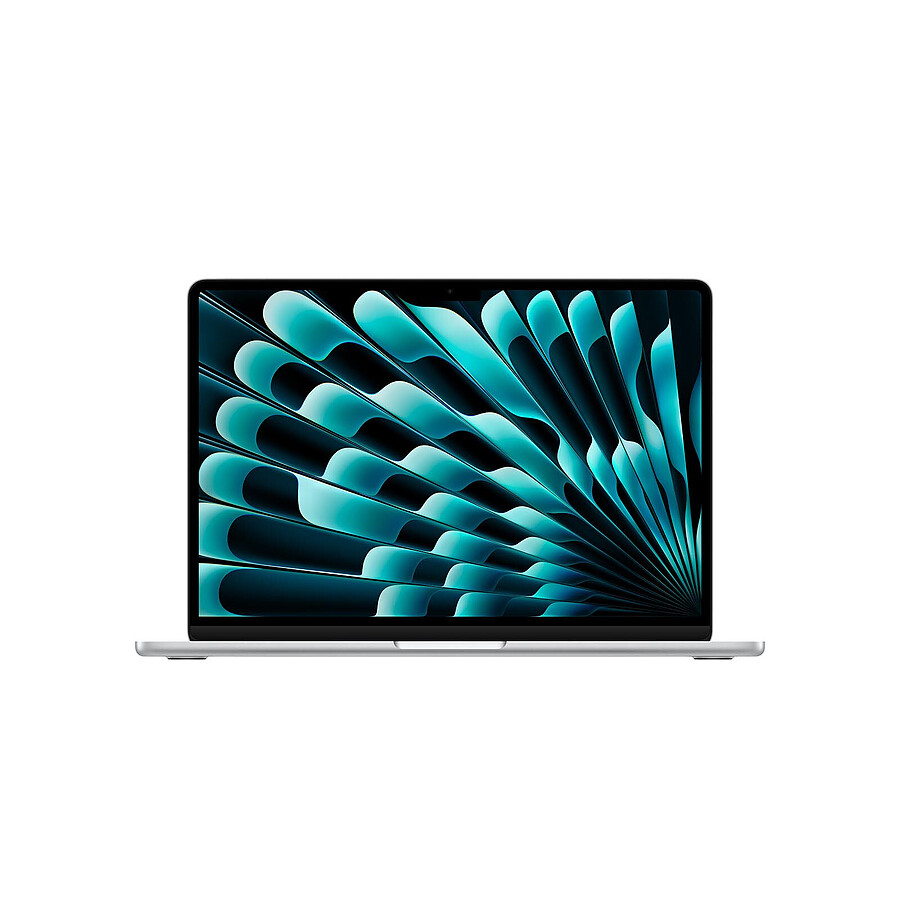 MacBook Apple MacBook Air M4 13 pouces (2025) Argent 24 Go/1 To (MW0W3FN/A-CPU10-GPU10-24GB-1TB-35W)
