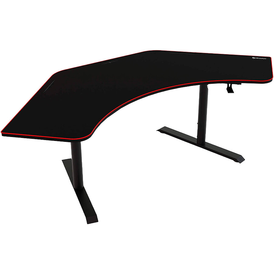 Bureau gamer Arozzi Arena Angelo - Noir / Rouge