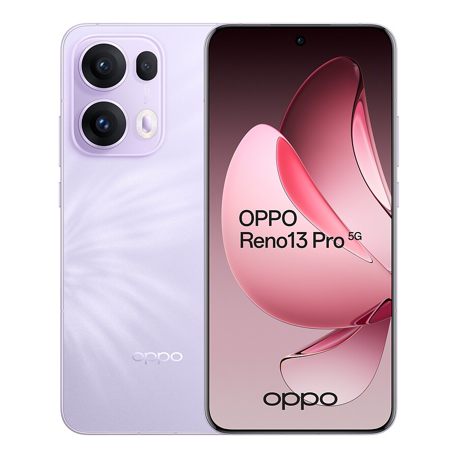 Smartphone OPPO Reno13 Pro 5G (Violet papillon) - 512 Go - 12 Go