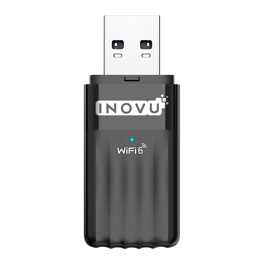 INOVU MBTAX900 - Clé USB Wi-Fi 6 / Bluetooth 5.3 - Carte réseau INOVU INOVU MBTAX900 - Clé USB Wi-Fi 6 / Bluetooth 5.3 - Carte réseau INOVU