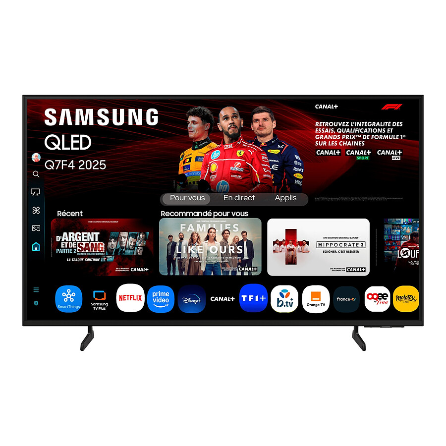 TV Samsung TQ43Q7F4 - TV QLED 4K UHD HDR - 109 cm