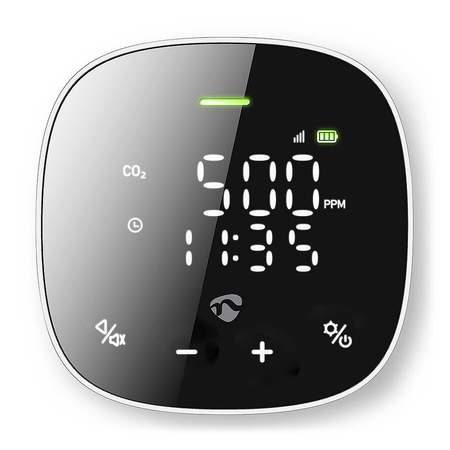 Moniteur Qualité Air Intérieur - Détecteur PM2.5 Formaldéhyde Chambre Bureau Maison