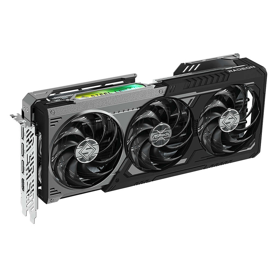 ASRock AMD Radeon RX 9070 XT Steel Legend Dark 16GB - Carte