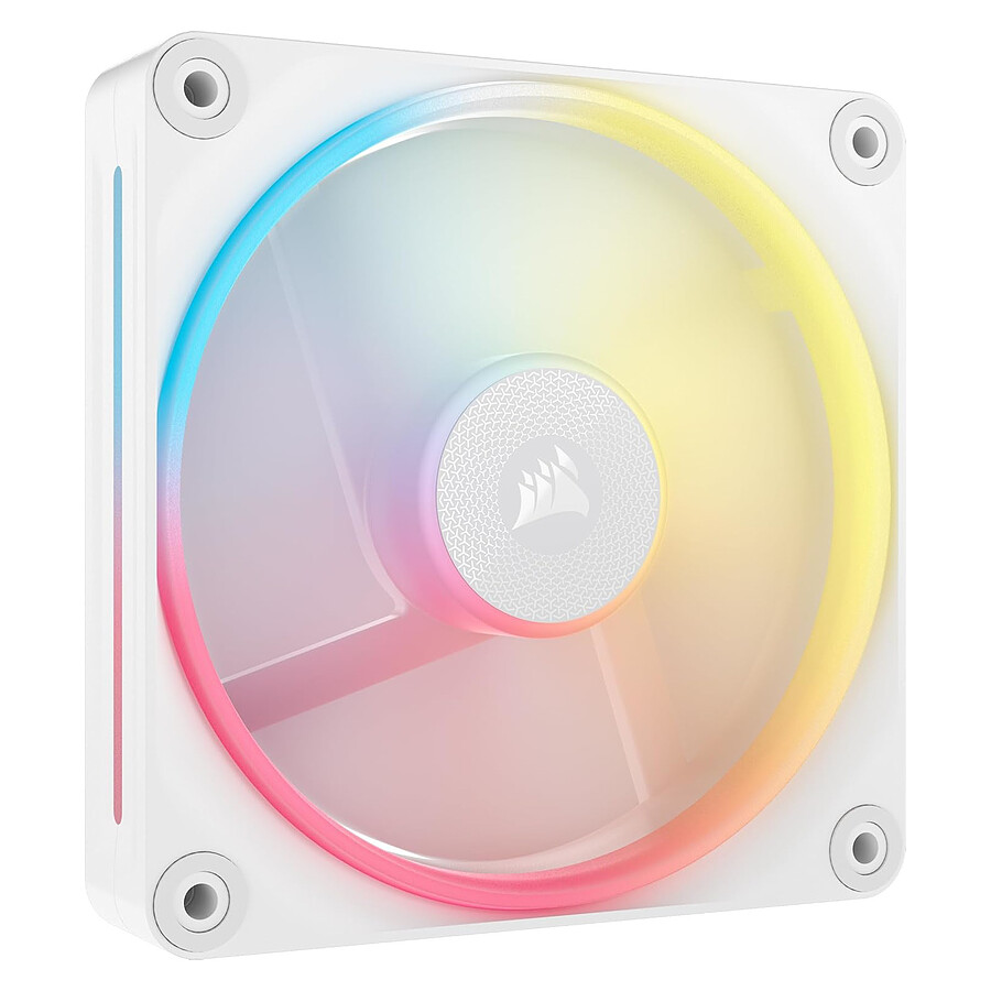 Ventilateur Boîtier Corsair iCUE LINK LX120-R RGB - Blanc