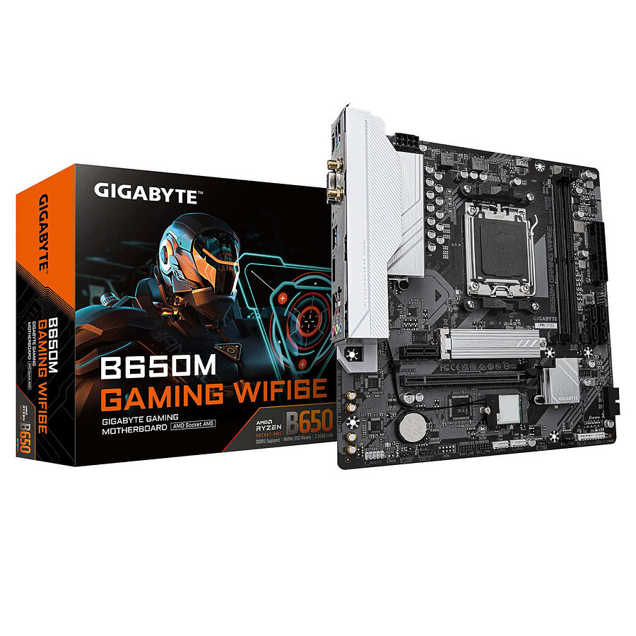 Carte mère Gigabyte B650M GAMING WIFI6E