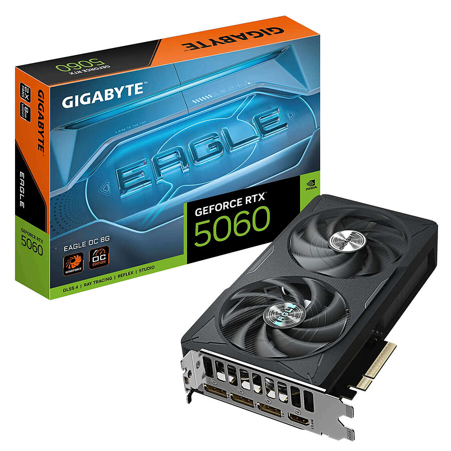Carte graphique Gigabyte GeForce RTX 5060 EAGLE OC 8G
