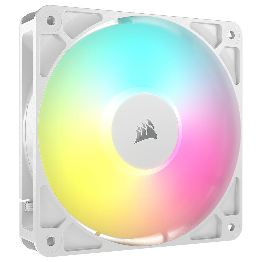 Ventilateur Boîtier Corsair RS120 ARGB - Blanc