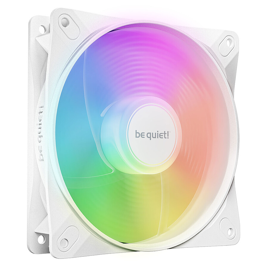 Ventilateur Boîtier be quiet! Light Wings LX Reverse 120 mm PWM - Blanc