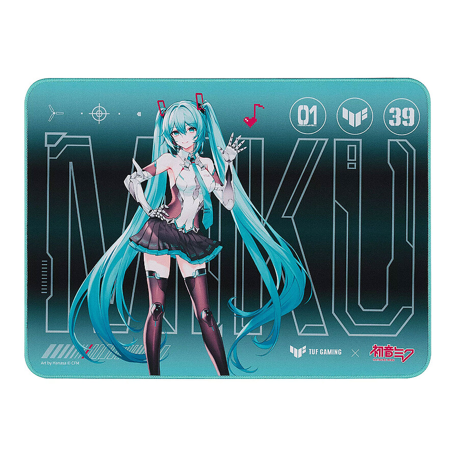 Tapis de souris Asus TUF P1 - Hatsune Miku Edition