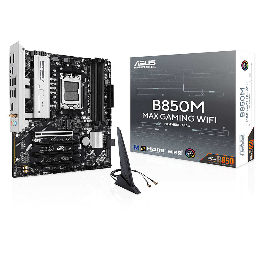 Carte mère Asus B850M MAX GAMING WIFI