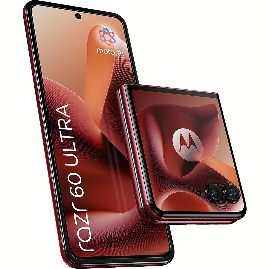 Smartphone Motorola Razr 60 Ultra (Rio Red) - 512 Go - 16 Go