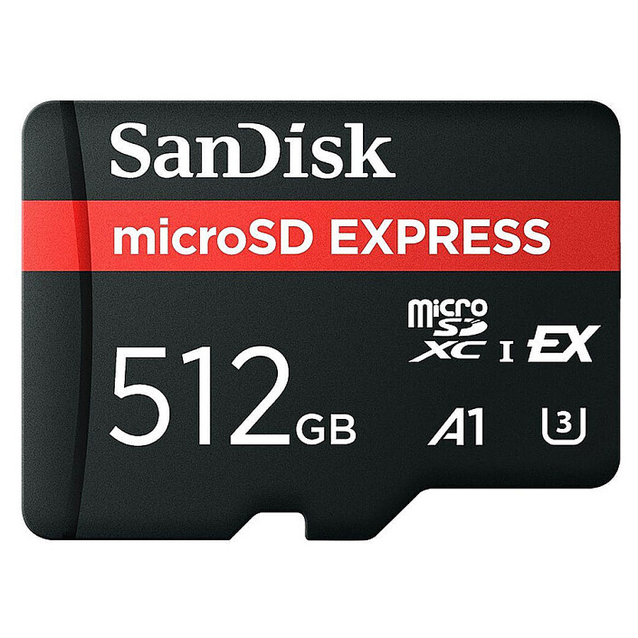 Carte micro SD SanDisk Express microSDXC 512 Go