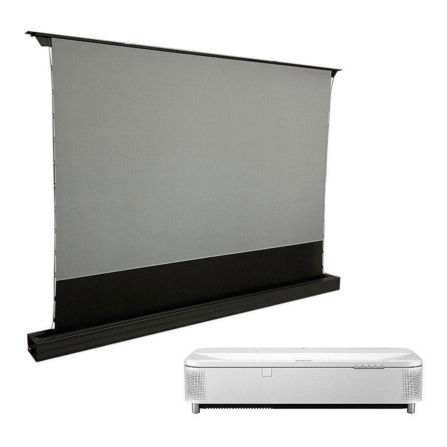 Vidéoprojecteur Epson EB-810E + Oray ALR Série 2 Motorisé ascendant 100"