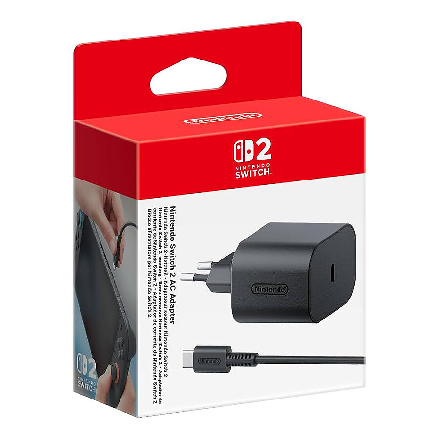 Accessoires Switch 2 Nintendo Adaptateur secteur pour Switch 2 