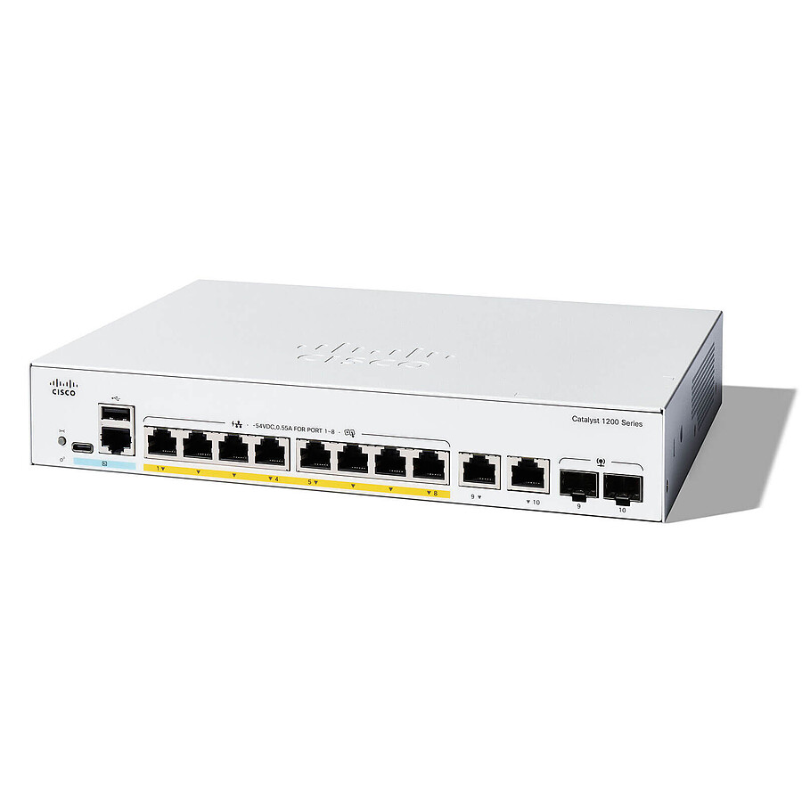 Switch et Commutateur Cisco Catalyst 1200 C1200-8P-E-2G