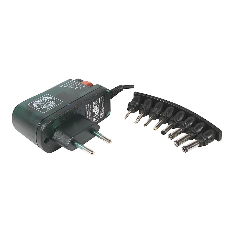 Chargeur Adaptateur secteur à découpage universel 800-1500 mA