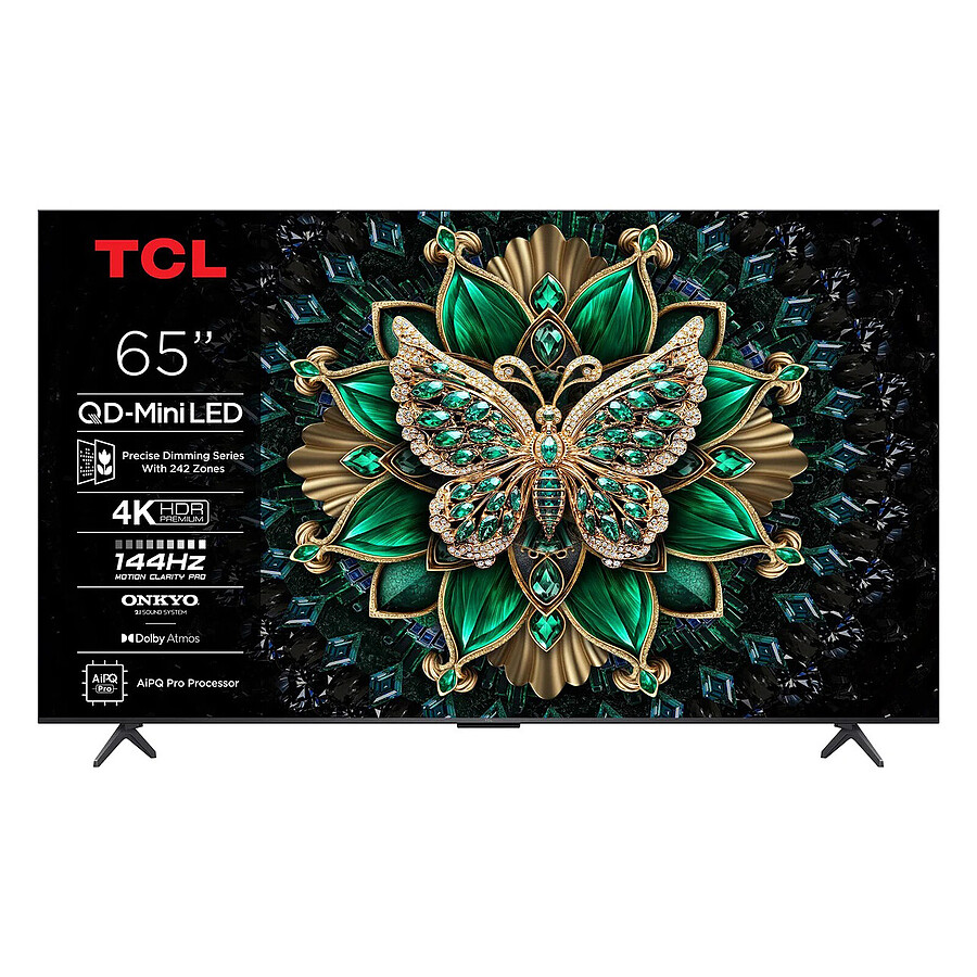 TV TCL 65C61K - TV 4K UHD HDR - 164 cm  