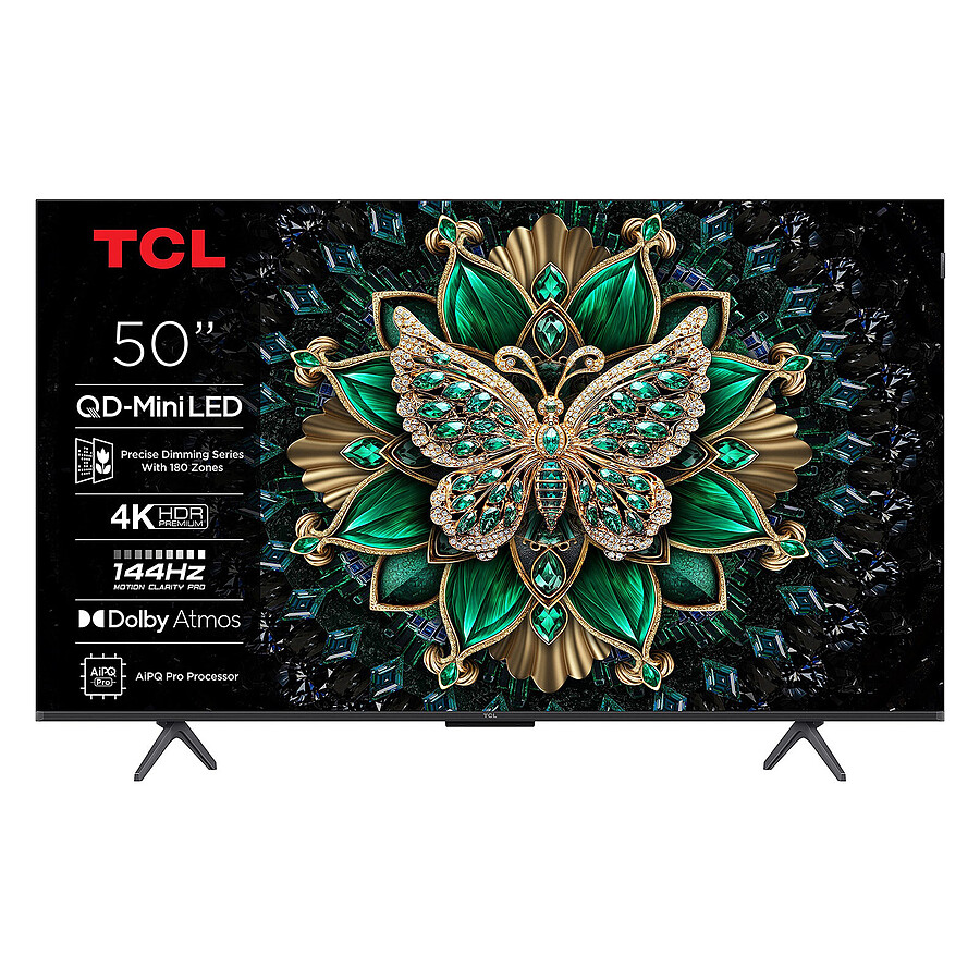 TV TCL 50C61K - TV 4K UHD HDR - 126 cm