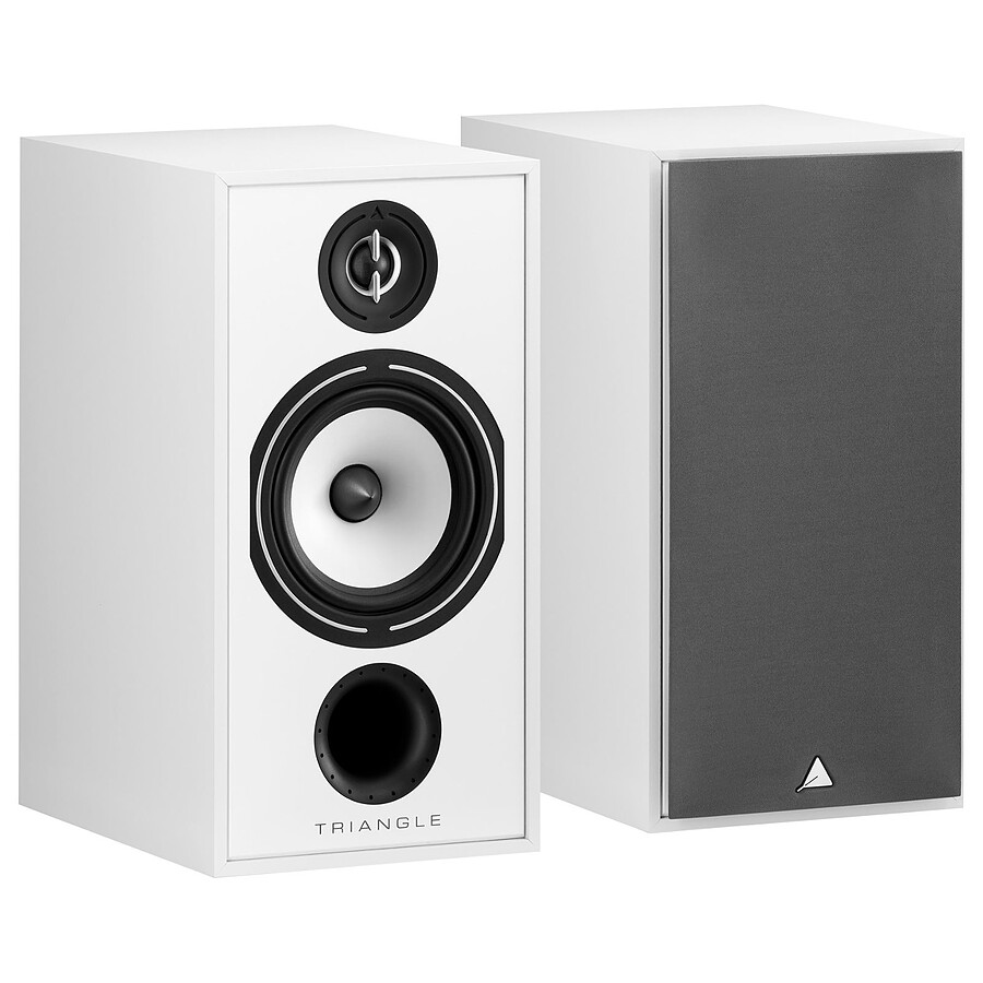 Enceintes HiFi / Home-Cinéma Triangle Borea BR04 Blanc - La paire 