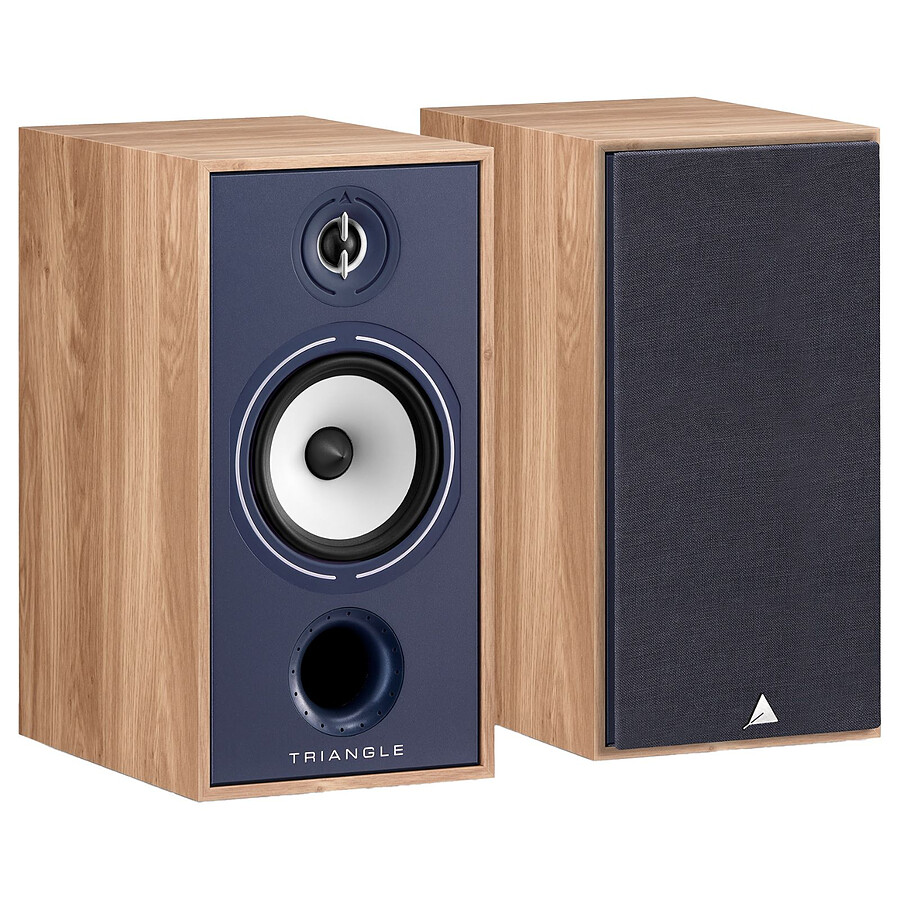 Enceintes HiFi / Home-Cinéma Triangle Borea BR04 Chêne Bleu - La paire