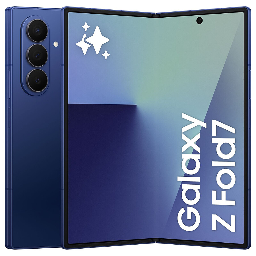 Smartphone Samsung Galaxy Z Fold7 (Bleu) - 1 To - 16 Go