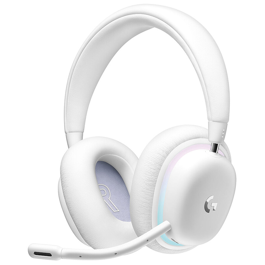 Casque micro Logitech G G735 Blanc