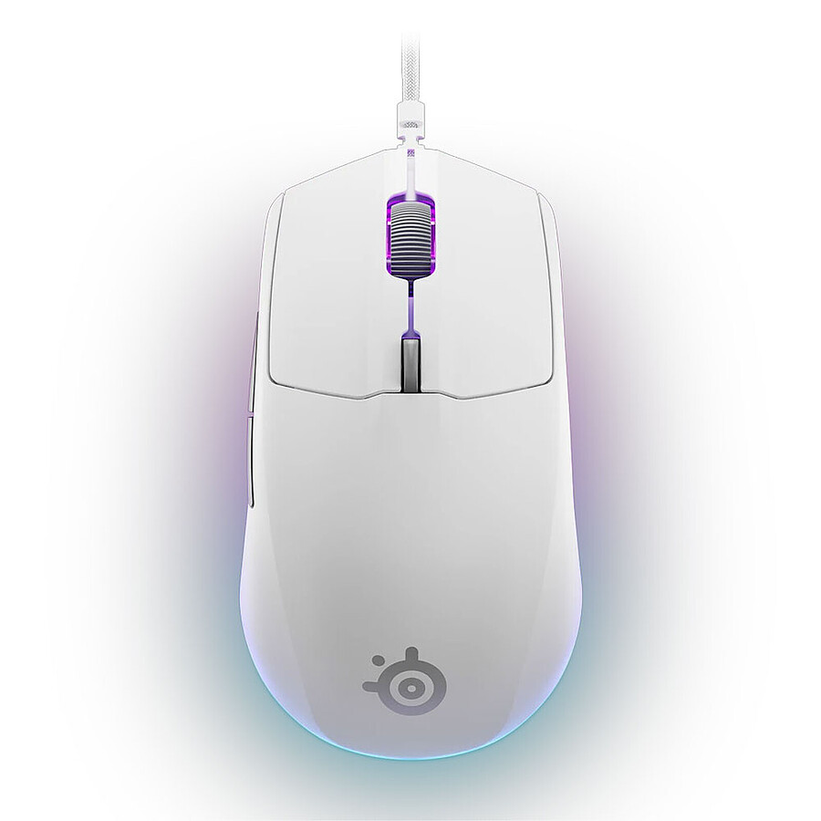 Souris PC SteelSeries Rival 3 Gen 2 - Blanc