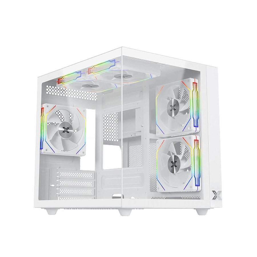 Boîtier PC Xigmatek Aqua M Lite - Blanc