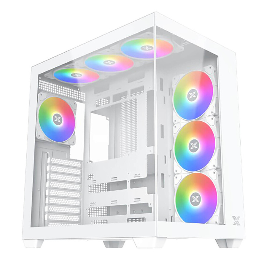 Boîtier PC Xigmatek Aqua V Air - Blanc