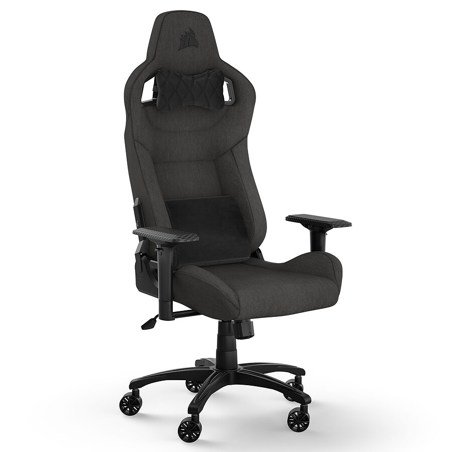 Fauteuil gamer Corsair T3 Rush - Charcoal / Noir