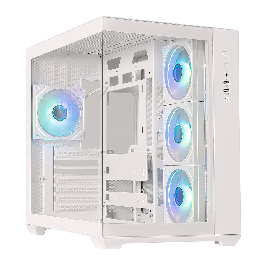 Boîtier PC BitFenix AL118 - Blanc