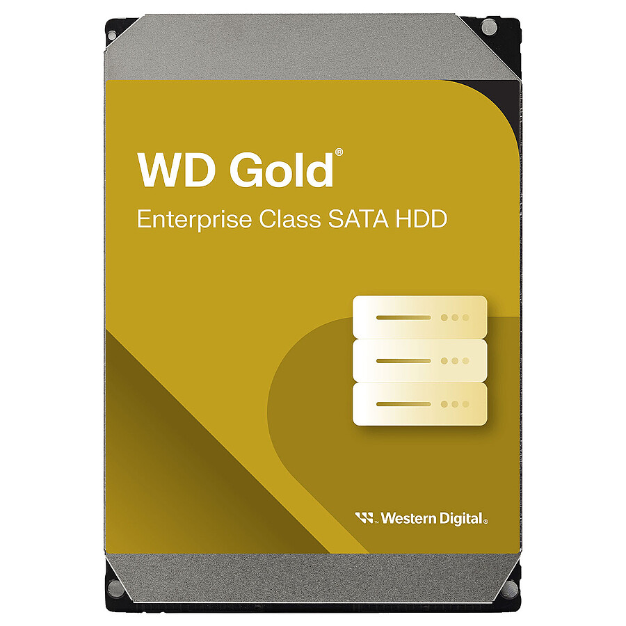 Disque dur interne Western Digital WD Gold - 8 To - 256 Mo