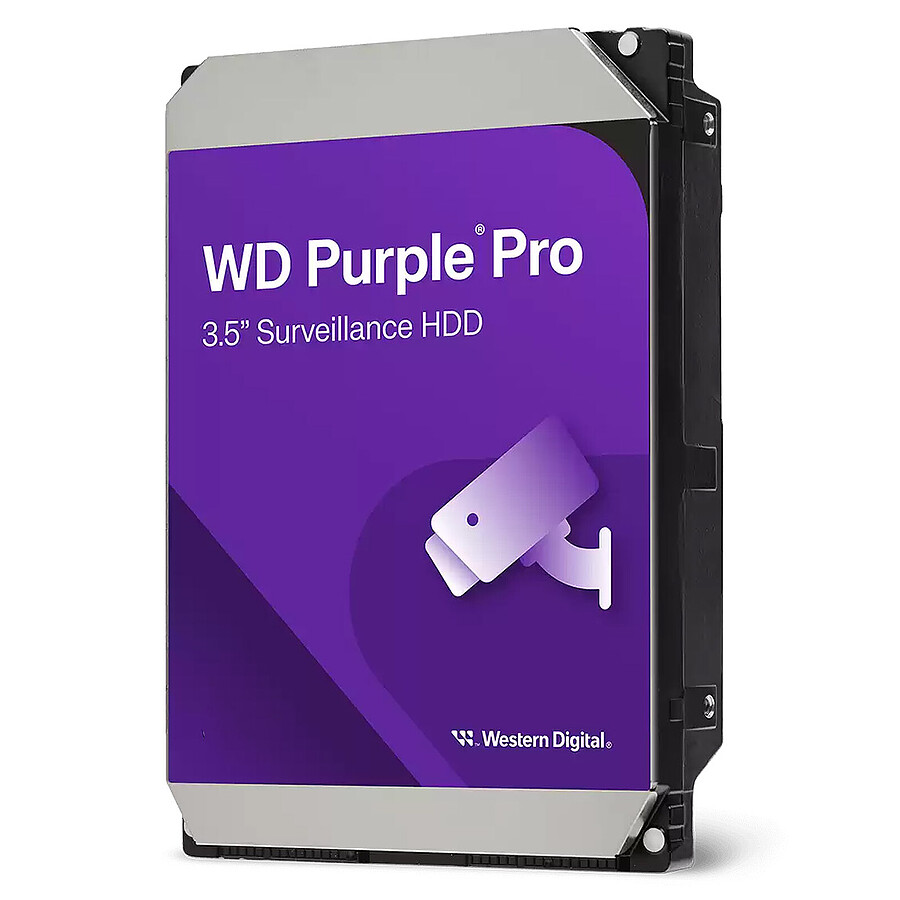 Disque dur interne Western Digital WD Purple Pro - 12 To - 512 Mo