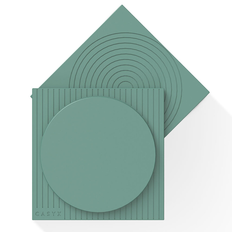 Chargeur Casyx Nomade 2-en-1 Vert Polaire