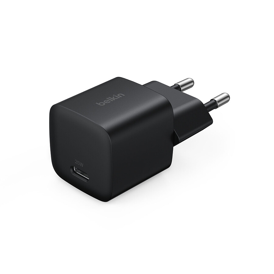 Chargeur Belkin BoostCharge Chargeur secteur USB-C (25 W) - Noir