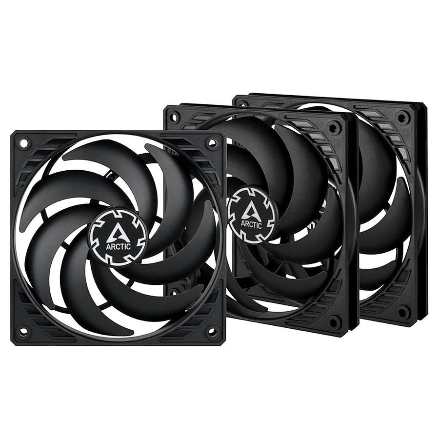 Ventilateur Boîtier Arctic P12 SLIM PWM PST - Pack de 3