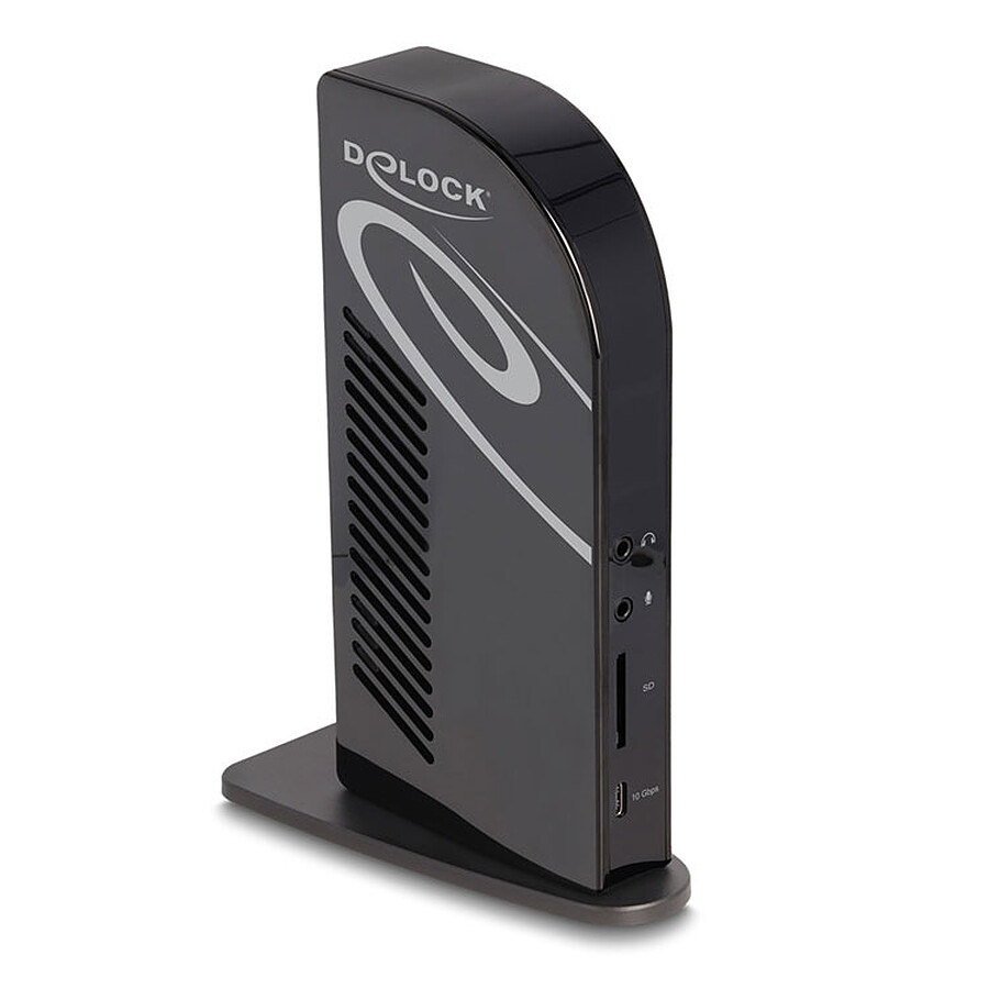 Station d'accueil PC portable DeLock Station d'accueil USB Type-C Triple Display avec DisplayLink