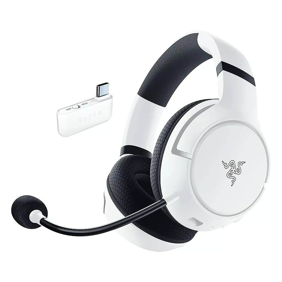 Casque micro Razer Kaira Hyperspeed for Xbox - Blanc