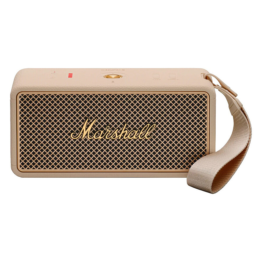 Enceinte sans fil Marshall Middleton II Crème - Enceinte portable 