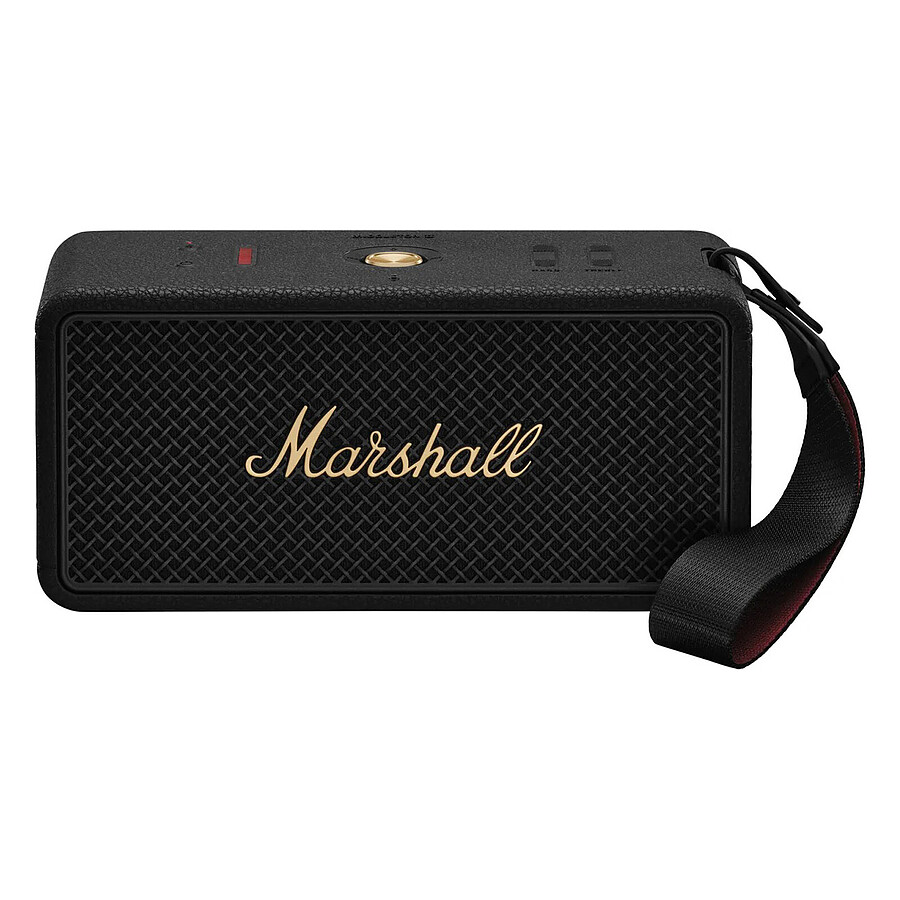 Enceinte sans fil Marshall Middleton II Noir/Cuivre - Enceinte portable 