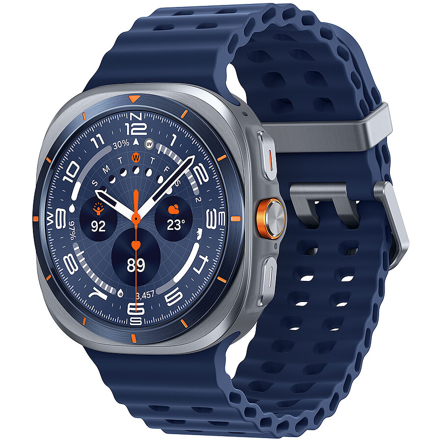 Montre connectée Samsung Galaxy Watch Ultra 4G (Bleu/ Titane) 