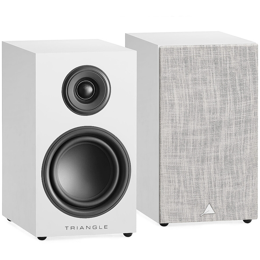 Enceintes HiFi / Home-Cinéma Triangle Elara LN01 (la paire) - Blanc givré