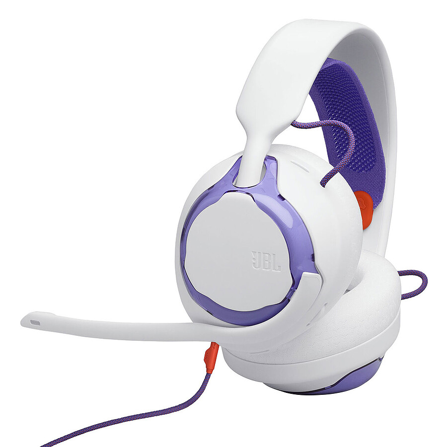 Casque micro JBL Quantum 250 - Blanc Violet
