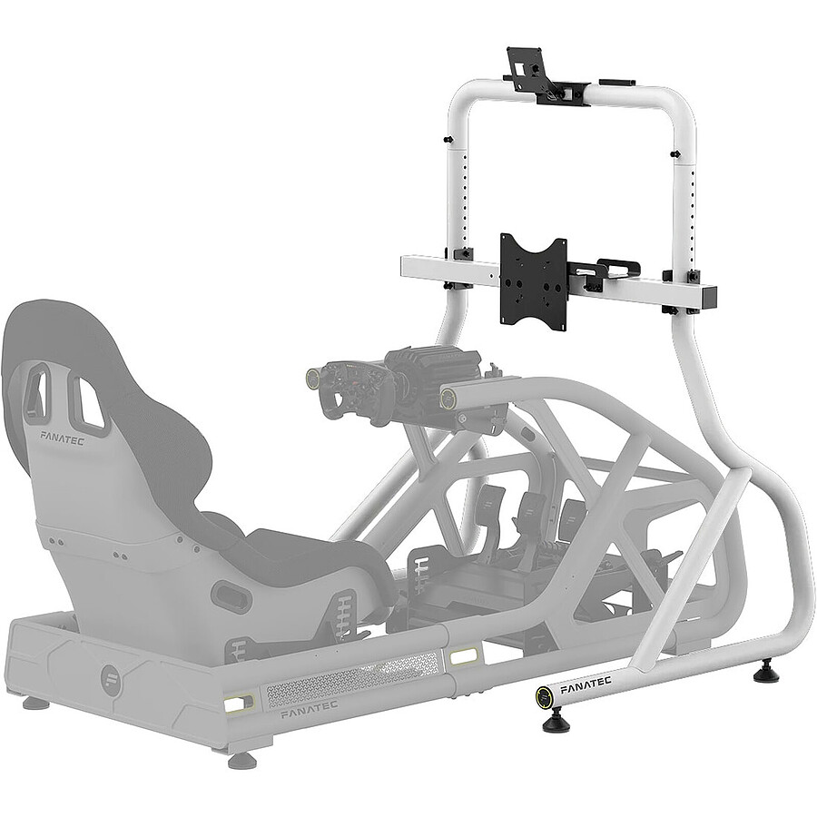 Support d'écran simracing Fanatec GT Cockpit Monitor Stand - Blanc